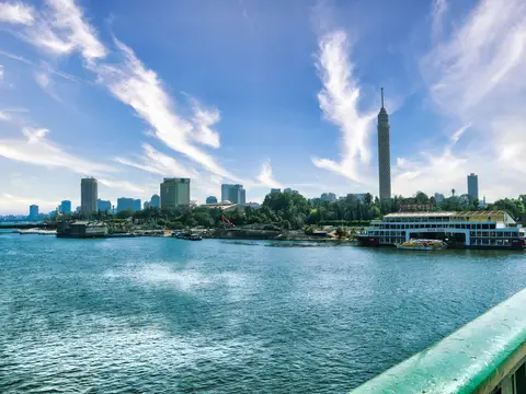 Cairo Tower on the Nile
