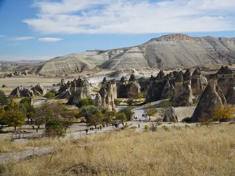 Fairy chimneys in Cappadocia