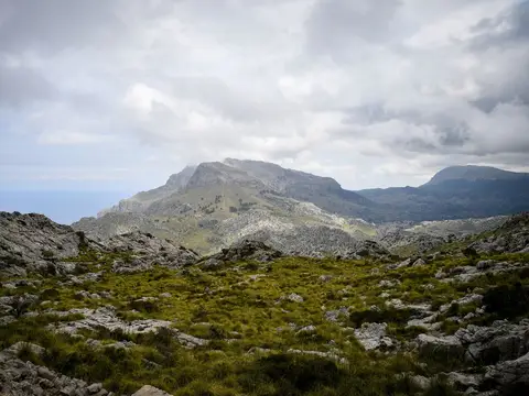 Serra de Tramuntana mountains in Mallorca